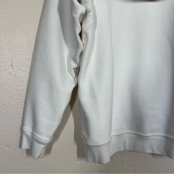 Lululemon White Fleece All Yours Hoodie - Picture 11 of 13
